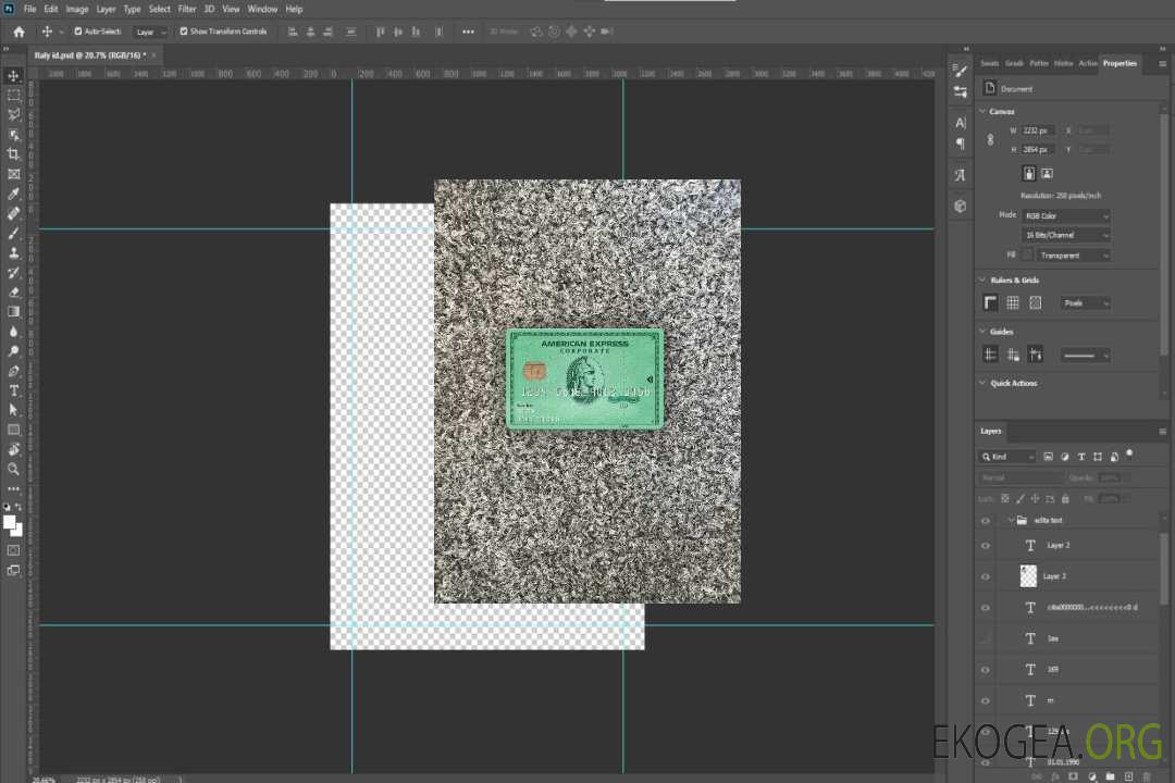 USA Nebraska Five Points Bank AMEX carte verte avant photolook template